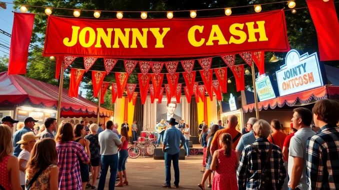 Exciting Johnny Cash birthday celebration at johnnycashbirthday.com with live music and festive decorations.