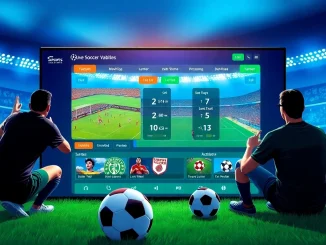 Live soccer streaming interface on joemadfan.com showcasing high-quality sports experience.